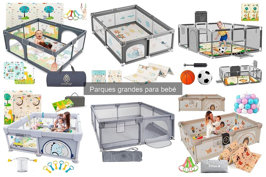Dónde comprar parques grandes para bebé: mejores tiendas y ofertas