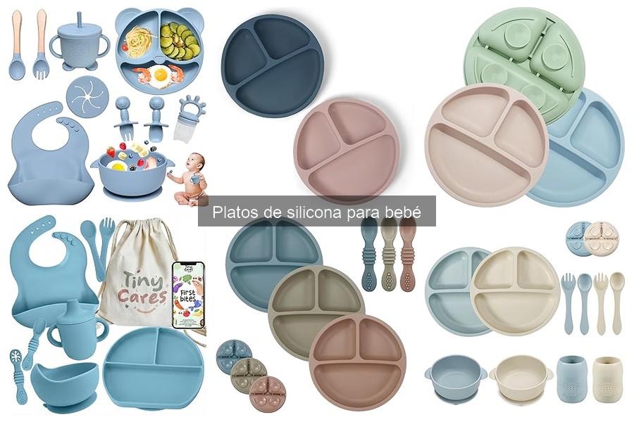 Dónde comprar platos de silicona para bebé: mejores opciones