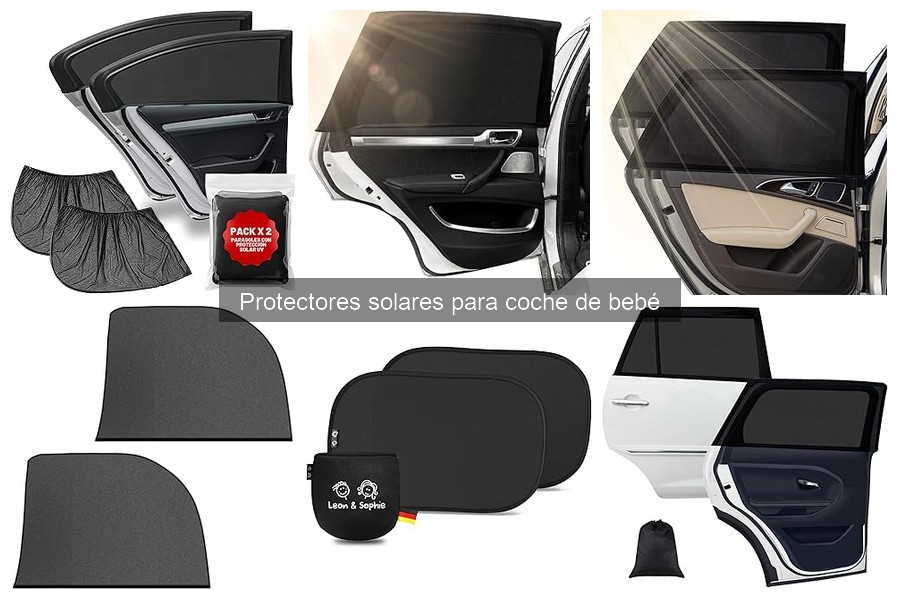 Dónde comprar protectores solares para coche de bebé