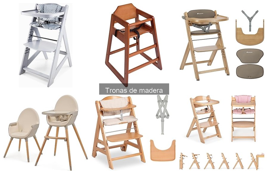 Dónde comprar tronas de madera baratas y de calidad