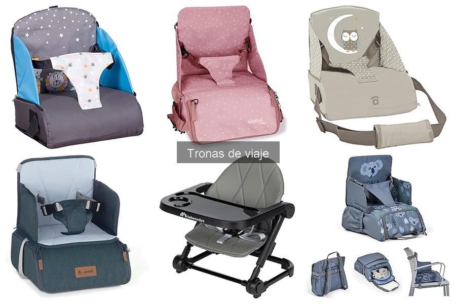 Dónde comprar tronas de viaje a buen precio: mejores opciones