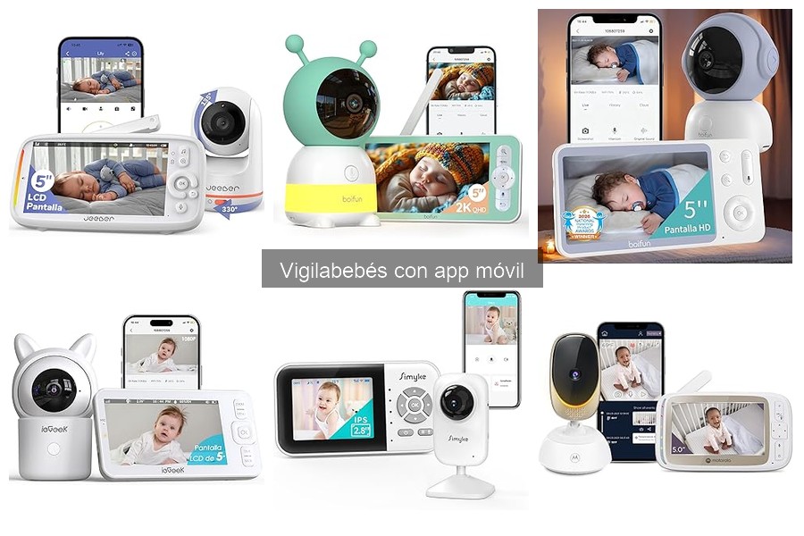 Dónde comprar vigilabebés con app móvil: mejores opciones