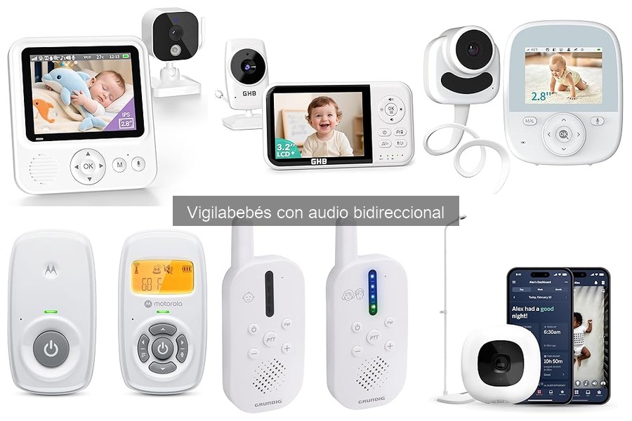Dónde comprar vigilabebés con audio bidireccional y precios