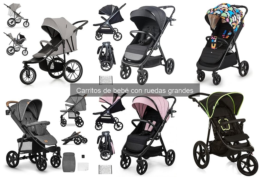 Errores al elegir carritos de bebé con ruedas grandes
