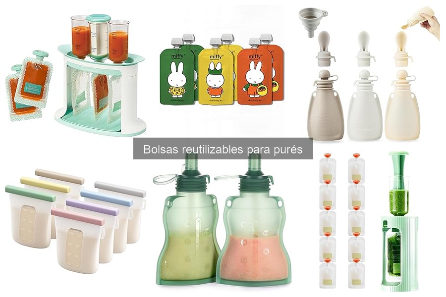 Errores comunes al elegir bolsas reutilizables para purés