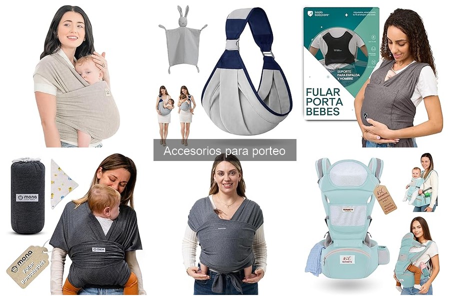 Errores comunes al usar accesorios para porteo