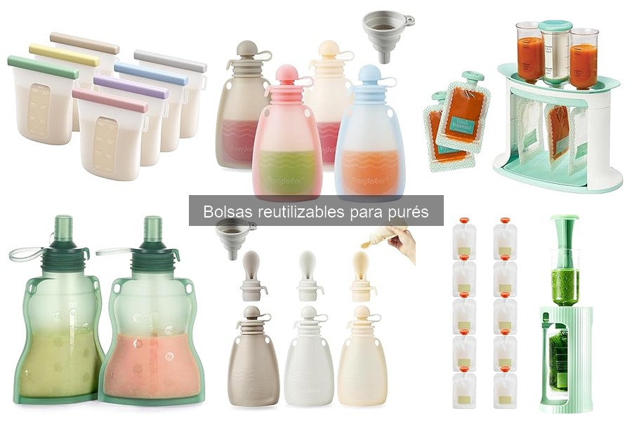 Errores comunes al usar bolsas reutilizables para purés