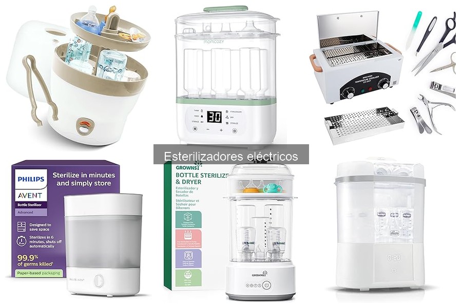 Esterilizadores eléctricos portátiles para bebés en viajes
