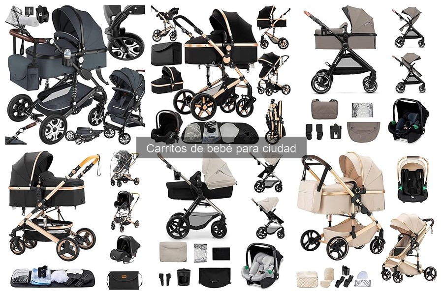 Estilos de vida que necesitan carritos de bebé para ciudad