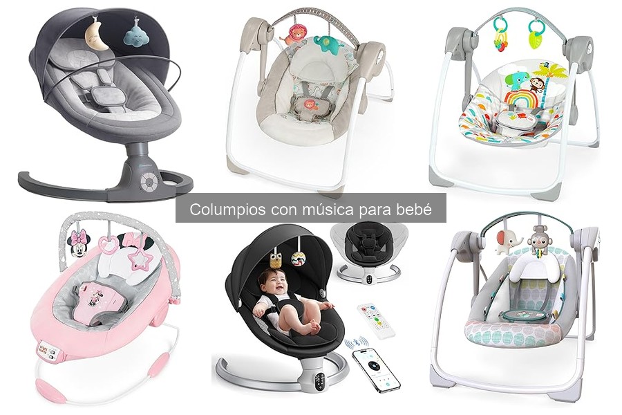 Evita estas características en columpios con música para bebé
