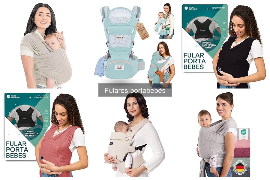 Fulares portabebés ideales para padres con problemas de espalda