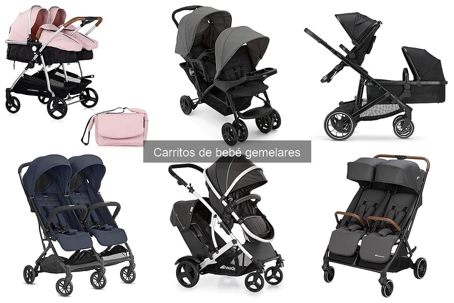 Guía completa sobre carritos de bebé gemelares