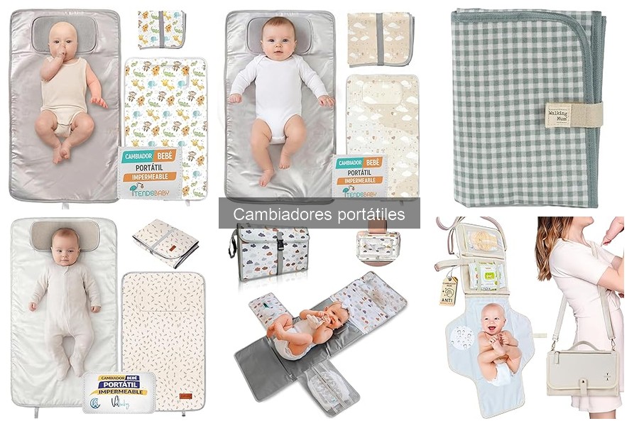 Guía de compra de cambiadores portátiles para bebés
