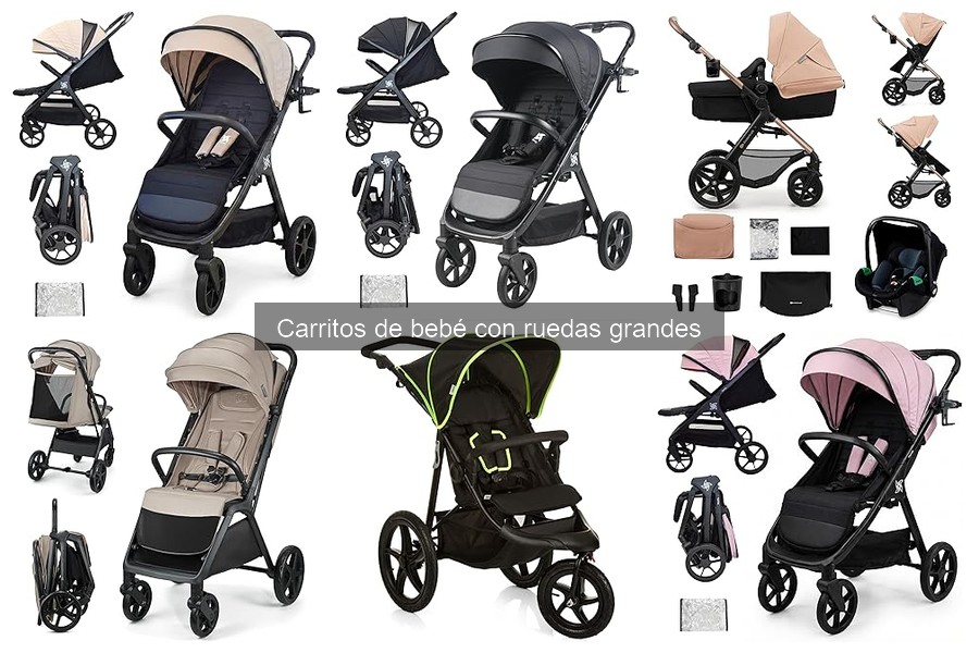 Guía de compra de carritos de bebé con ruedas grandes