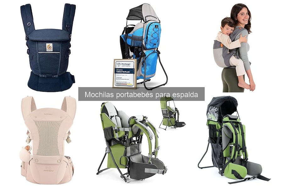 Guía de compra de mochilas portabebés para espalda
