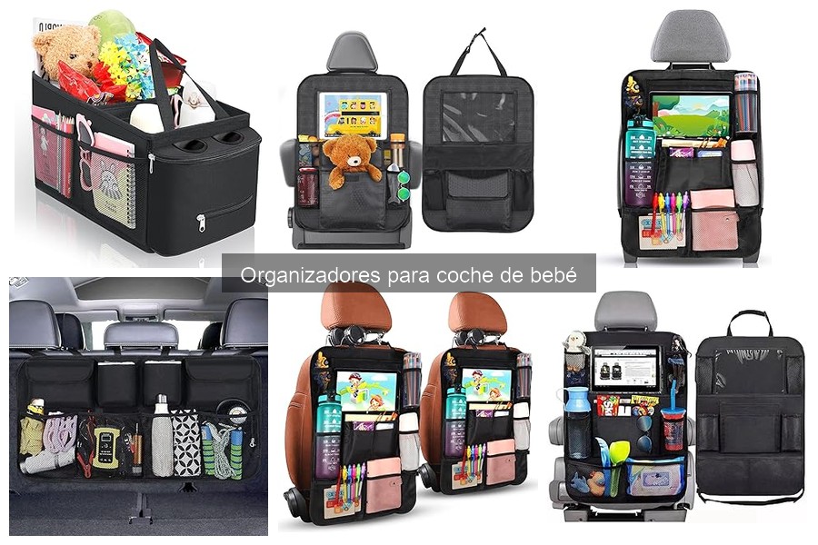 Guía de compra de organizadores para coche de bebé