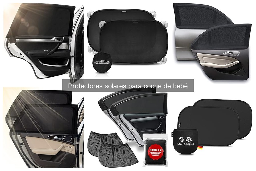 Guía de compra de protectores solares para coche de bebé