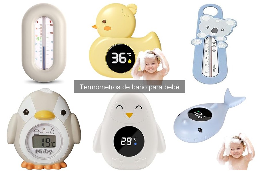 Guía de Compra de Termómetros de Baño para Bebé