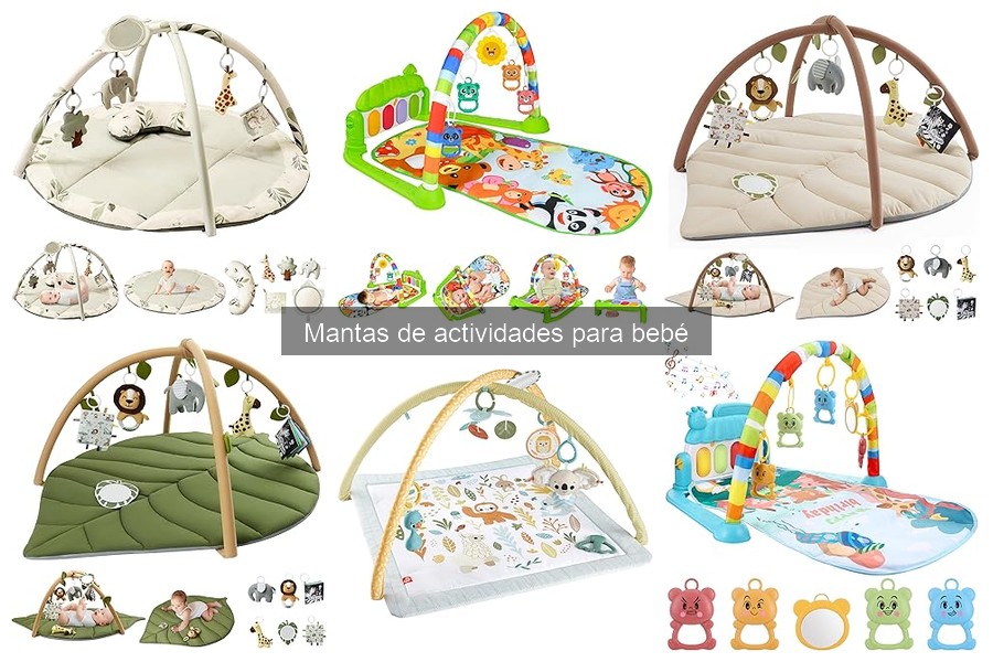 Guía de compra: mejores mantas de actividades para bebé