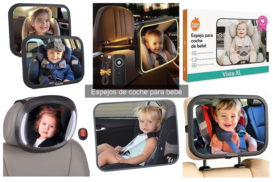 Guía de Instalación de Espejos de Coche para Bebé