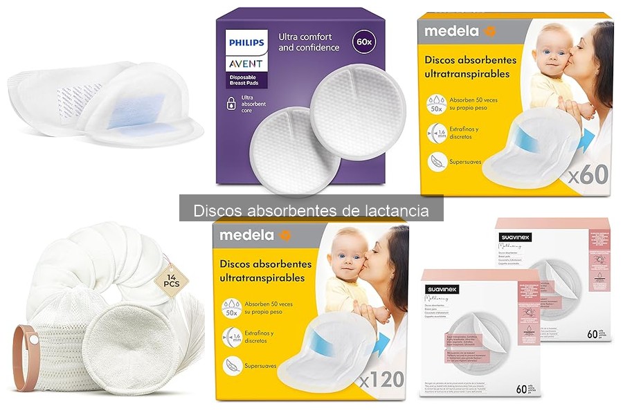 Guía para elegir discos absorbentes de lactancia
