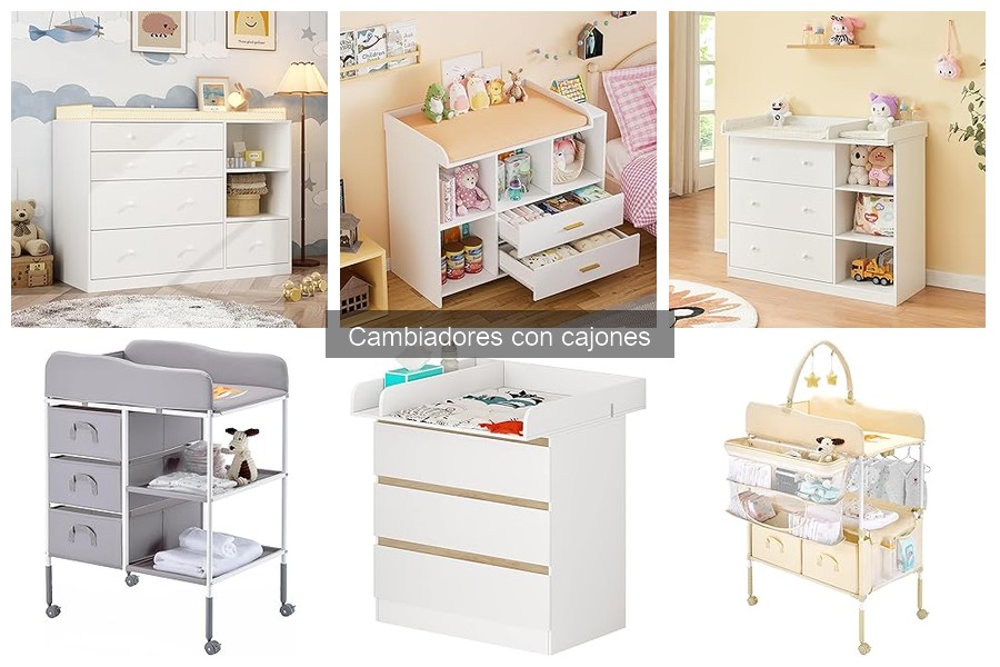 Guía para Elegir el Mejor Cambiador con Cajones para Bebés