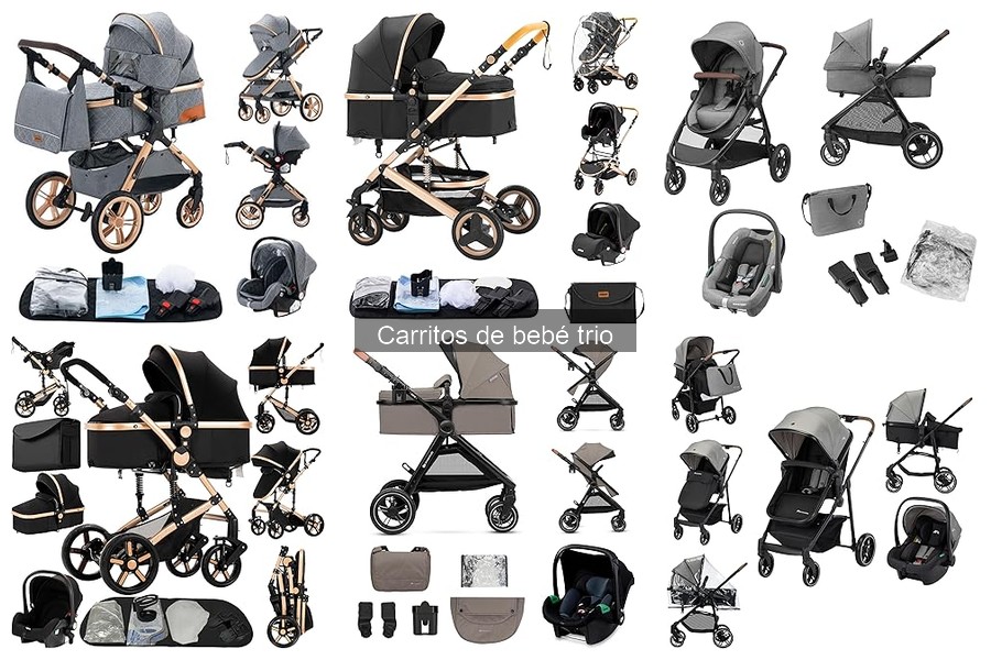Guía para elegir el mejor carrito de bebé trío