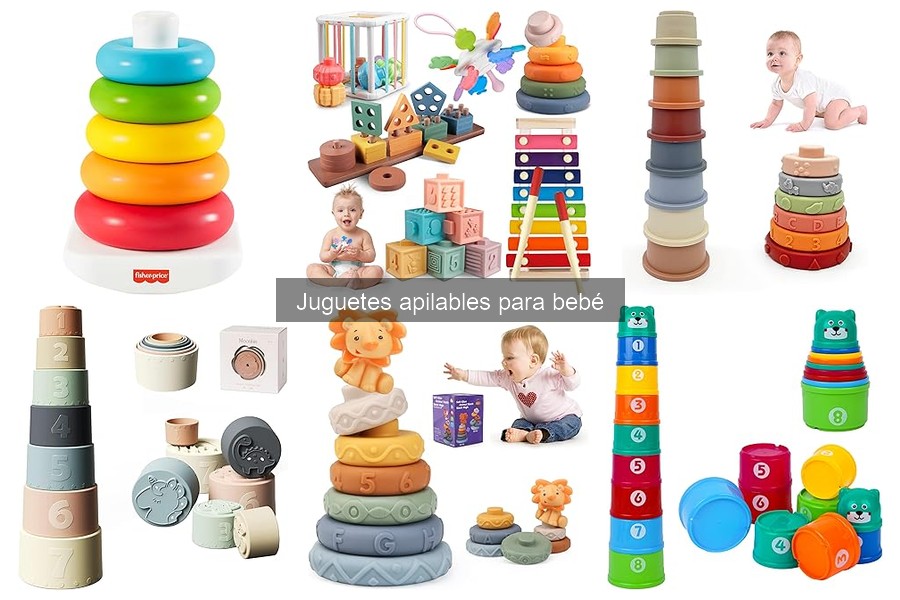 Guía para elegir el mejor juguete apilable para bebés