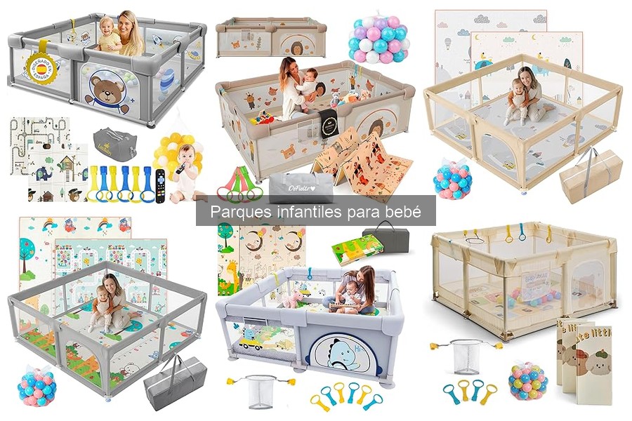 Guía para elegir el mejor parque infantil para tu bebé