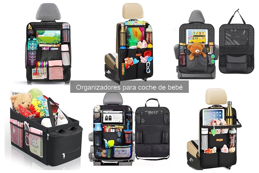 Guía para instalar un organizador para coche de bebé