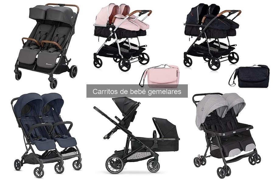 Imprescindibles en un carrito de bebé gemelar: Guía de compra