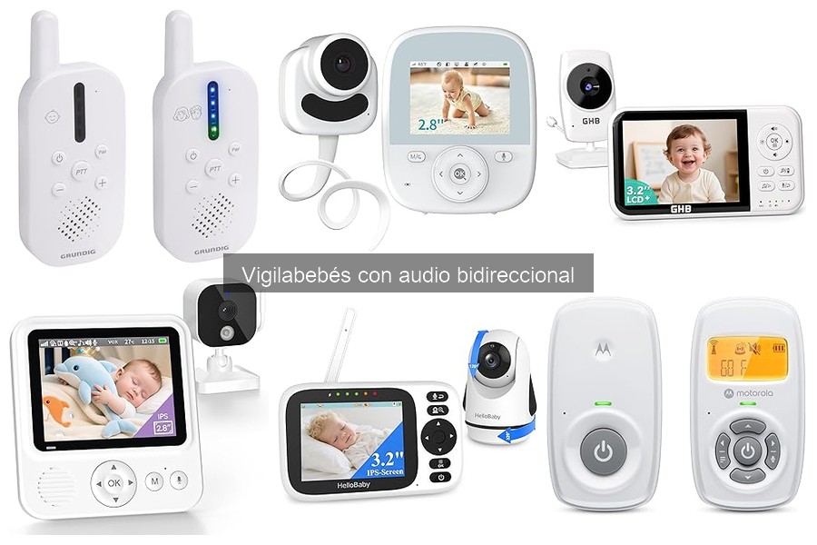 Instalación fácil de un vigilabebés con audio bidireccional