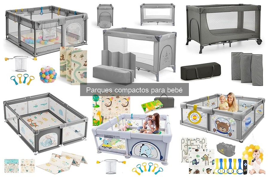 Instrucciones para Montar un Parque Compacto para Bebé