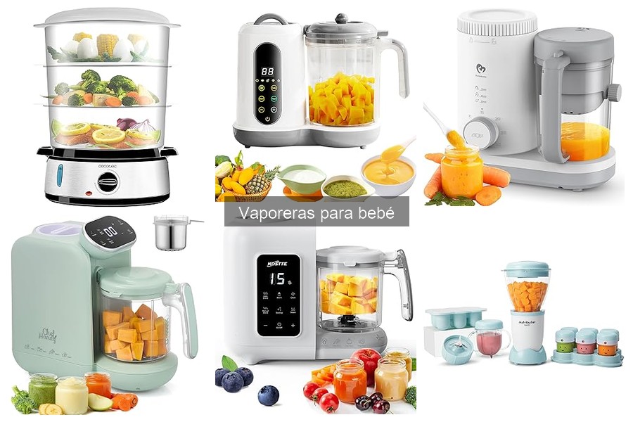 Instrucciones para usar una vaporera para bebé