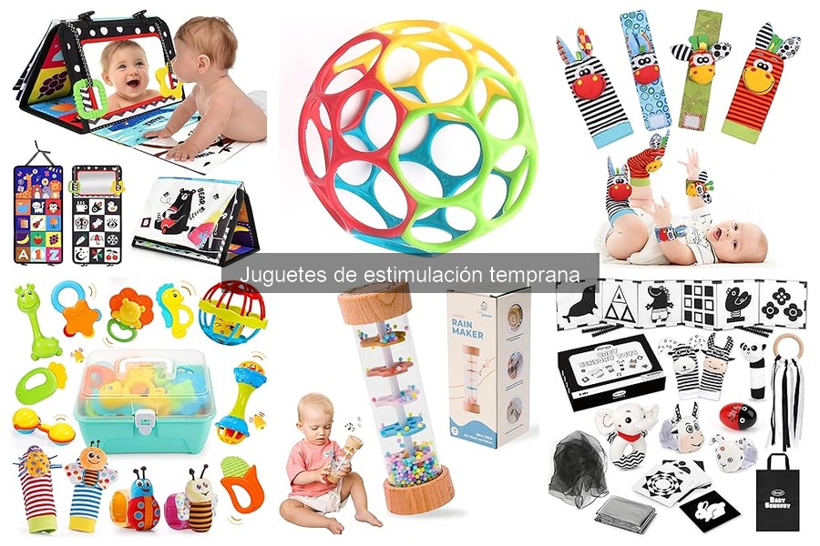 Juguetes de Estimulación Temprana Recomendados por Expertos