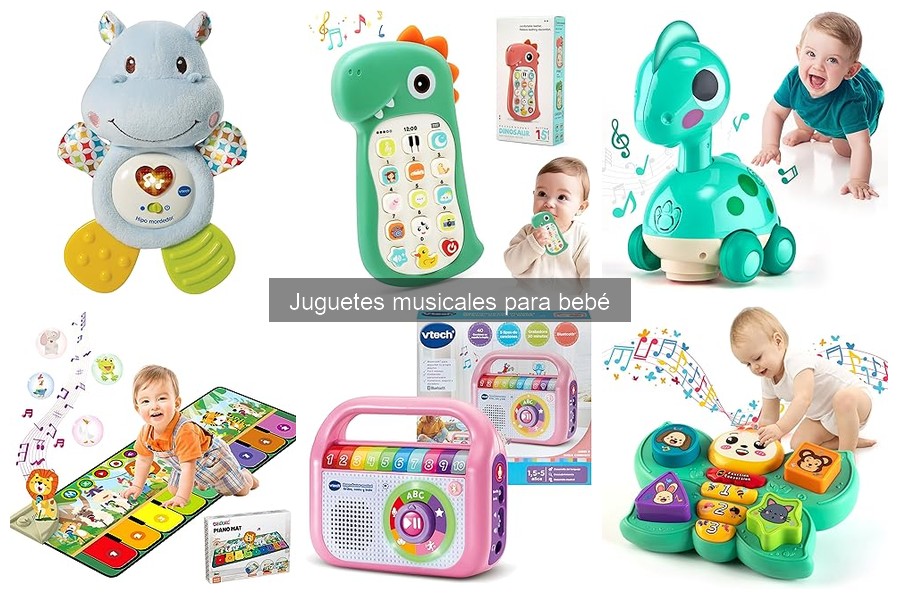 Juguetes musicales que ayudan al sueño del bebé