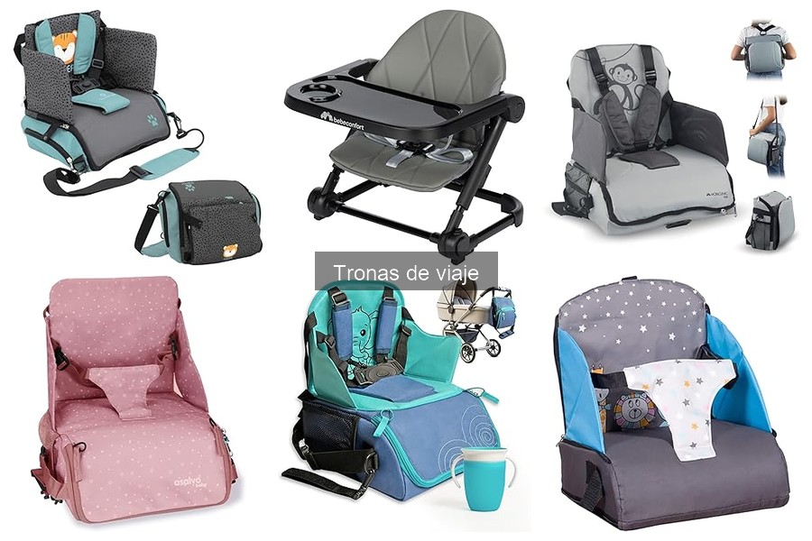 Las tronas de viaje más vendidas en Amazon 2023