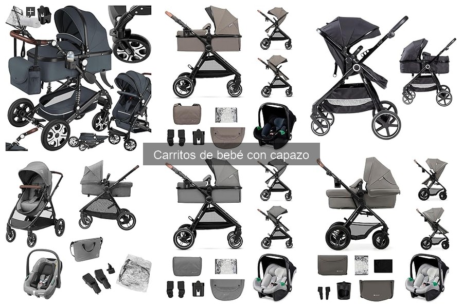 Los carritos de bebé con capazo más vendidos en Amazon