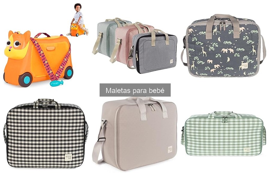Maletas para bebé: características y funciones esenciales