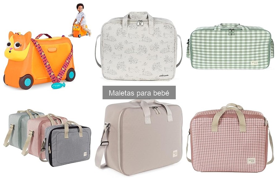 Maletas para bebé recomendadas para viajar en avión
