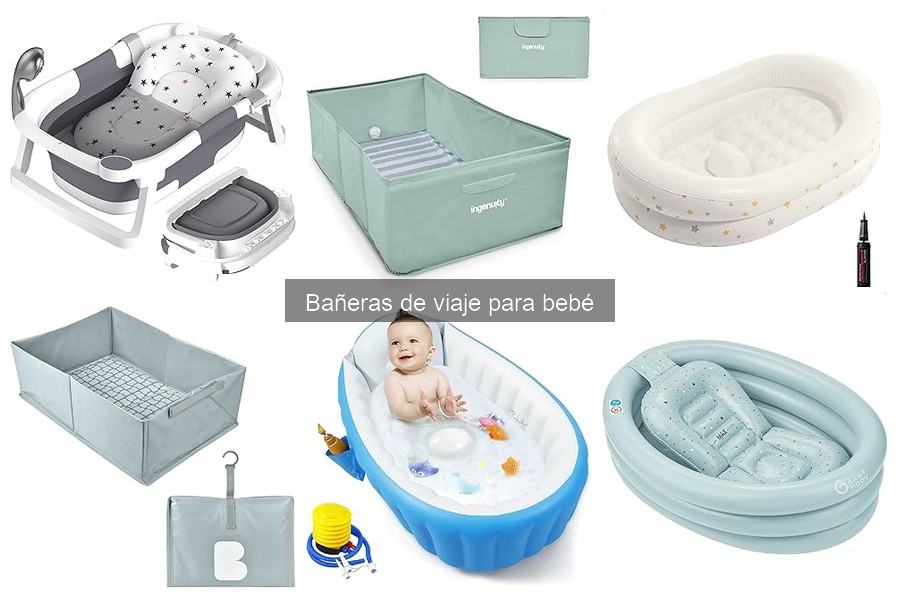 Mantenimiento de bañeras de viaje para bebé: limpieza y cuidado