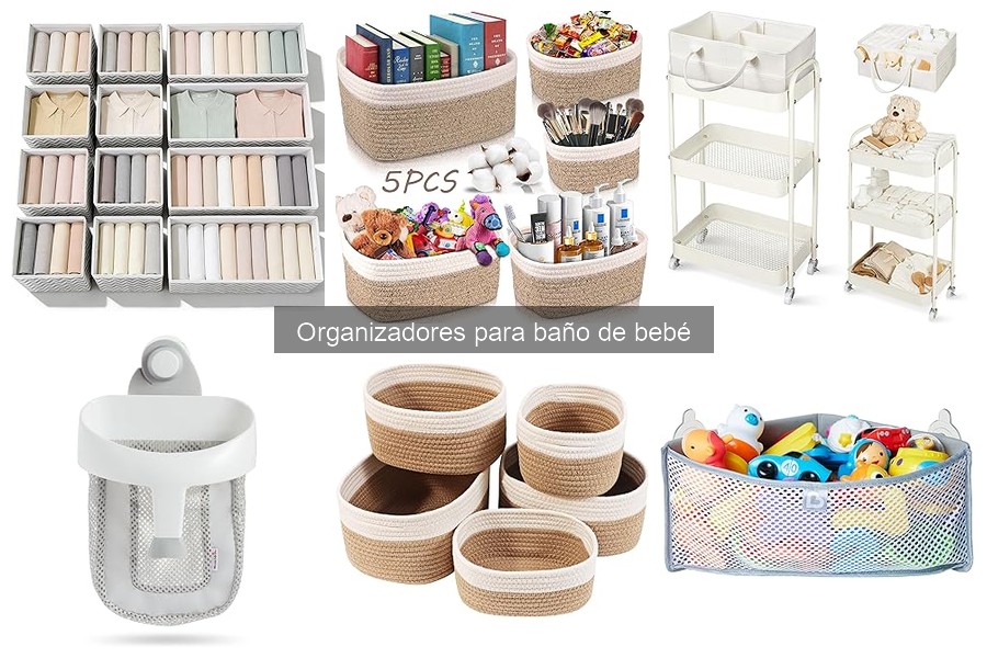 Mantenimiento de organizadores para baño de bebé: Mejores prácticas