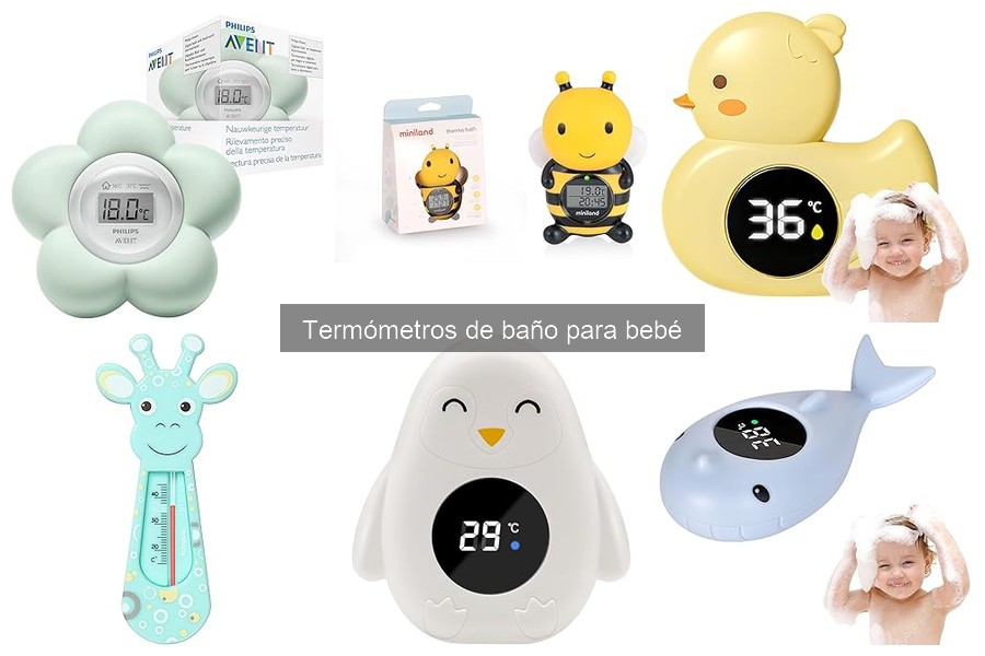 Mantenimiento de termómetros de baño para bebé: Guía práctica