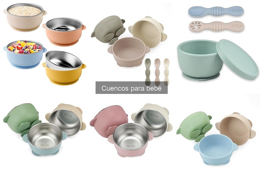 Materiales ideales para cuencos de bebé: guía informativa