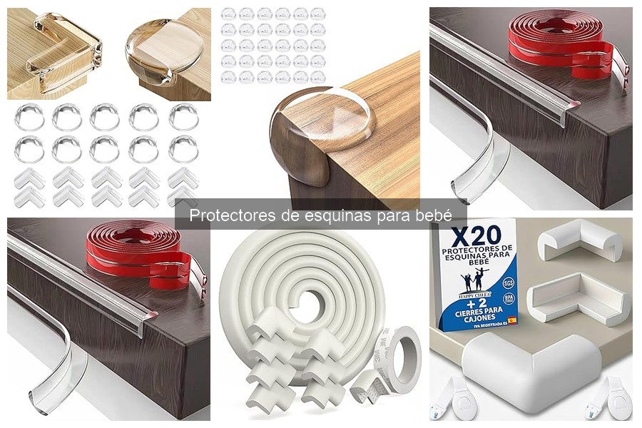 Materiales más seguros para protectores de esquinas de bebé