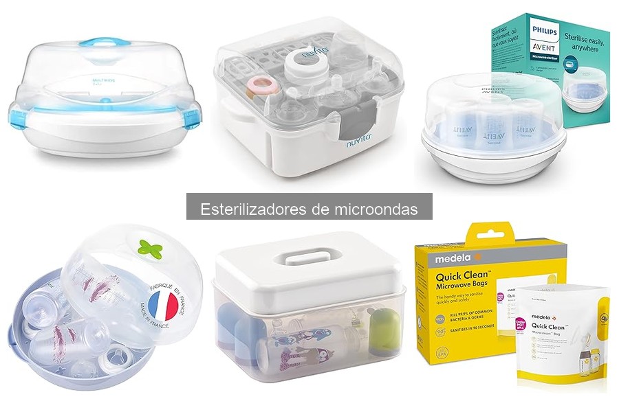 Mejor esterilizador de microondas para viajes: comparativa