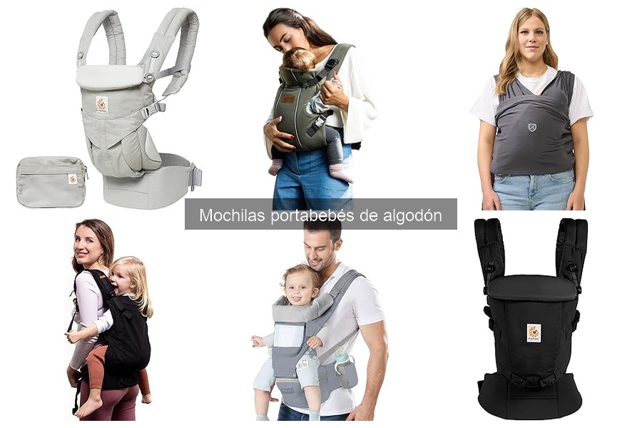 Mejor mochila portabebés de algodón para recién nacidos