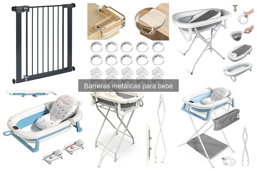 Mejores barreras metálicas para bebés en 2023: comparativa