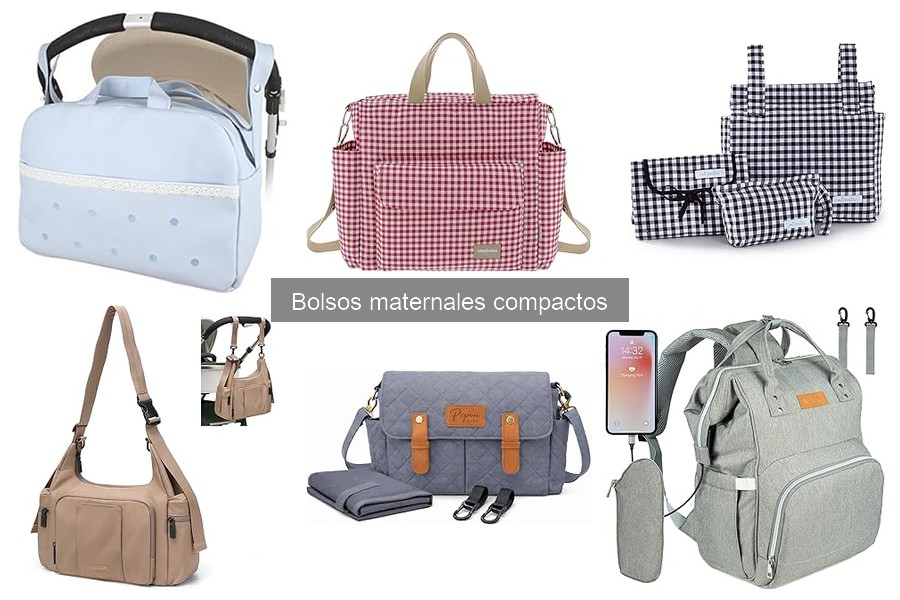 Mejores bolsos maternales compactos para salir con bebé