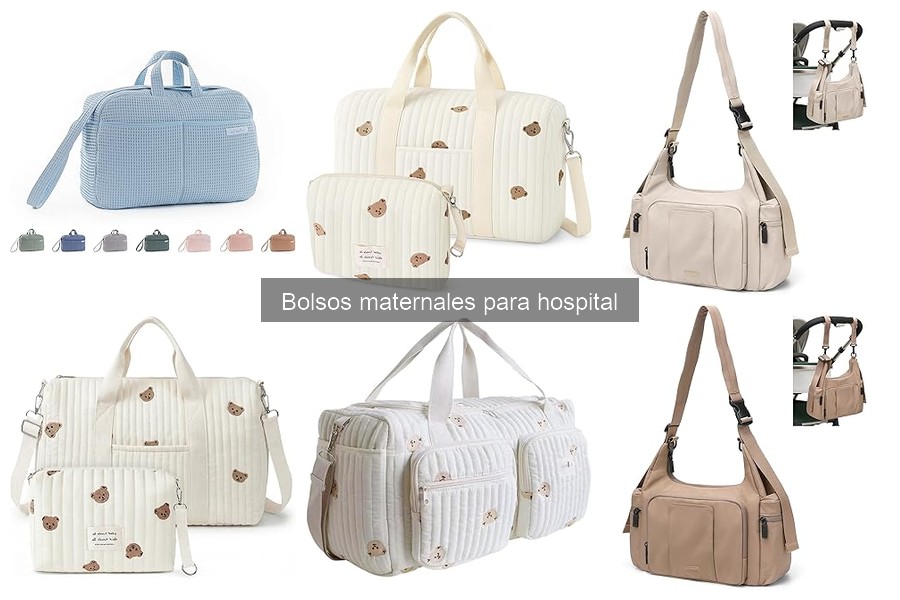 Mejores bolsos maternales para hospital 2023: Comparativa